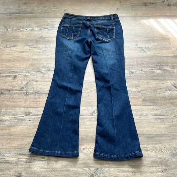 Rock Revolution Denim Bootcut Low Rise Jeans size 11 90s 00s Y2K - Picture 6 of 7